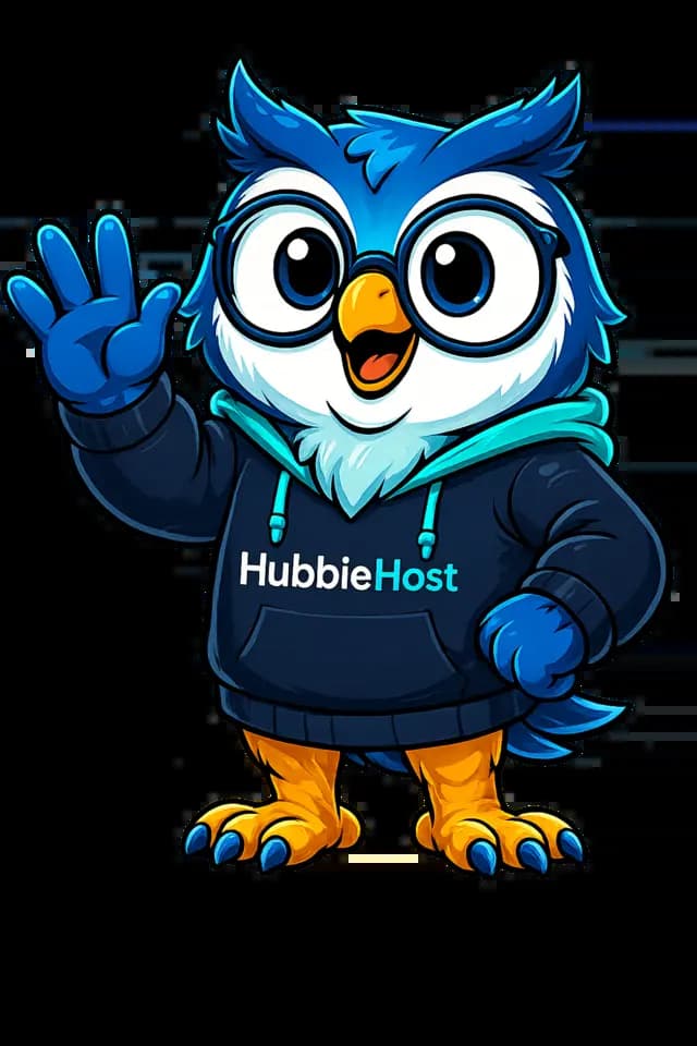 Hubbie, la mascota de HubbieHost